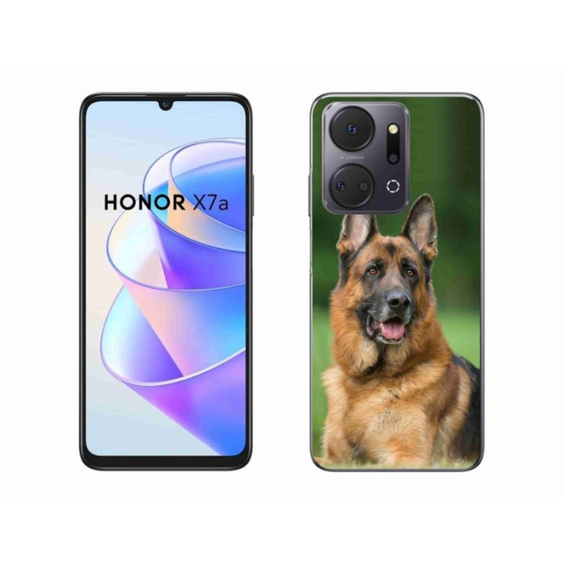 Zselés borítás mmCase a Honor X7a készülékhez - Német juhászkutya