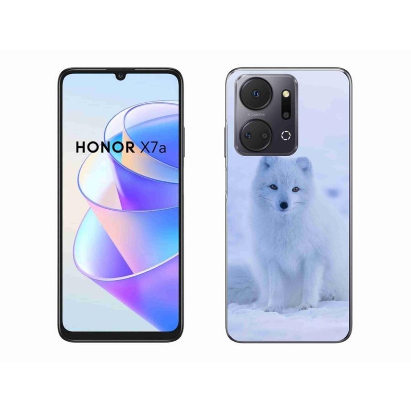 Zselés borítás mmCase a Honor X7a készülékhez - polár róka