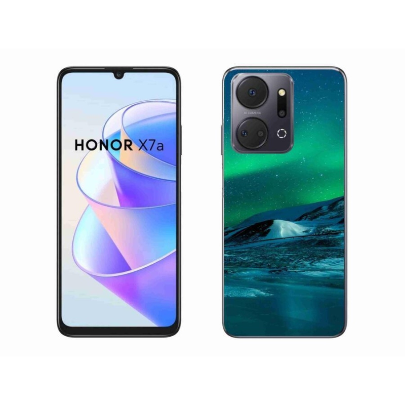 Zselés borítás mmCase a Honor X7a készülékhez - sarki fény