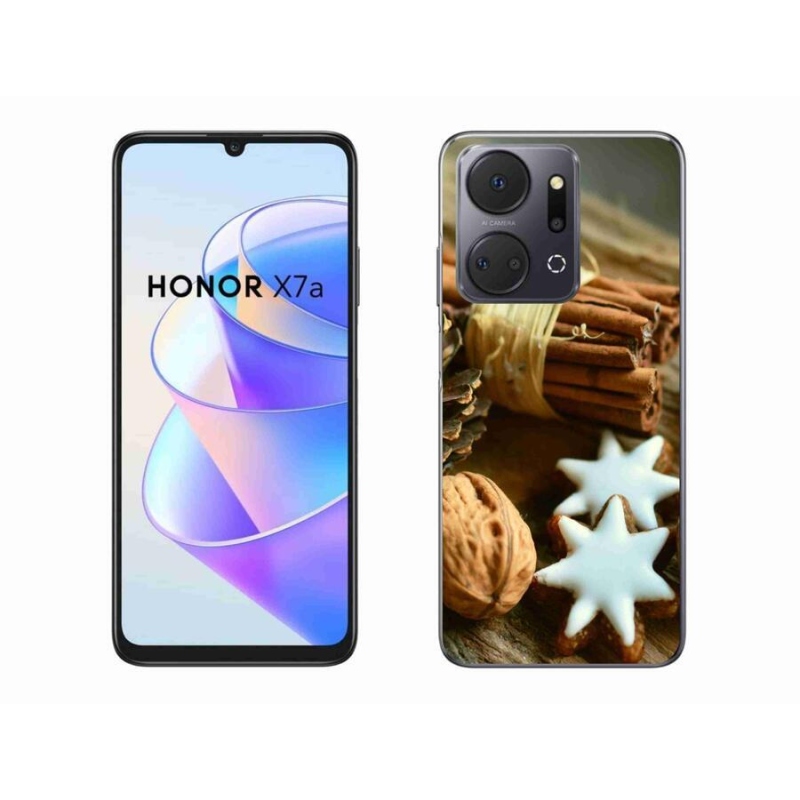 Gél borítás mmCase a Honor X7a készülékhez - fahéj és mézeskalács