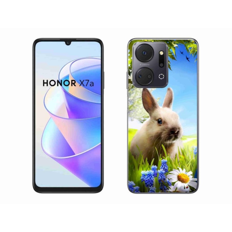 Zselés borítás mmCase a Honor X7a készülékhez - nyuszi