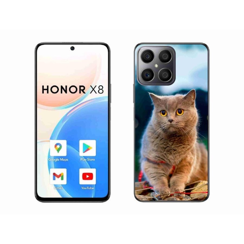 Zselés borítás mmCase a Honor X8 4G készülékhez - brit kék 2