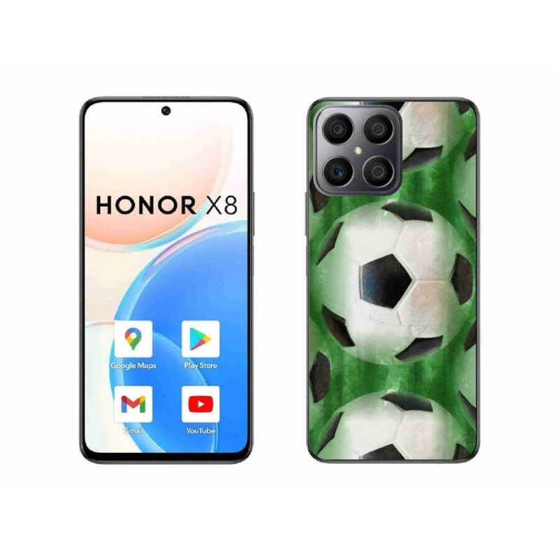 Gél borítás mmCase a Honor X8 4G-hez - futball