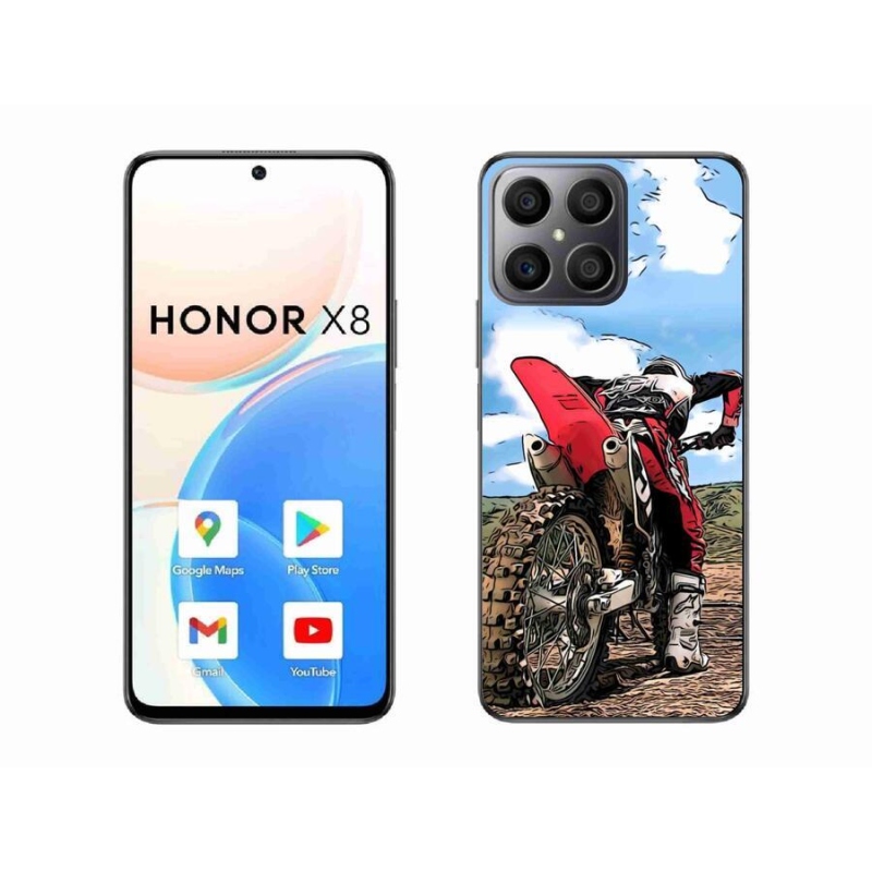Gél borítás mmCase a Honor X8 4G-hez - moto