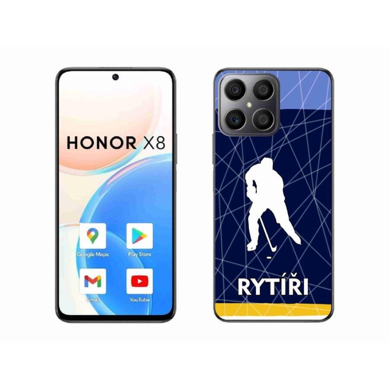 Gél borítás mmCase a Honor X8 4G-hez - Lovagok