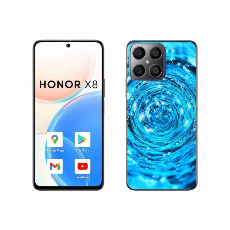 Zselés borítás mmCase a Honor X8 4G-hez - water vortex