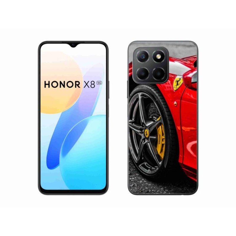 Zselés borítás mmCase a Honor X8 5G/Honor 70 Lite 5G számára - autó 1