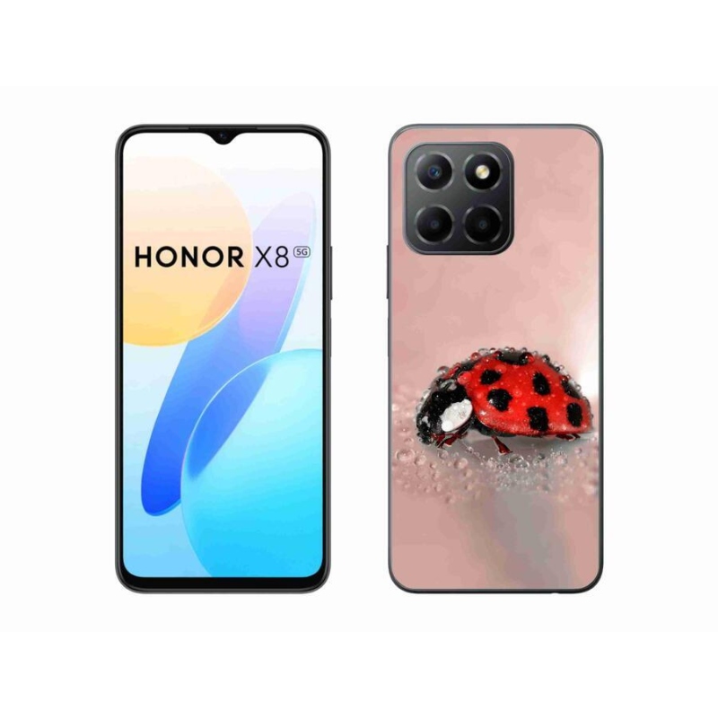 Zselés borítás mmCase a Honor X8 5G/Honor 70 Lite 5G készülékhez - katicabogár