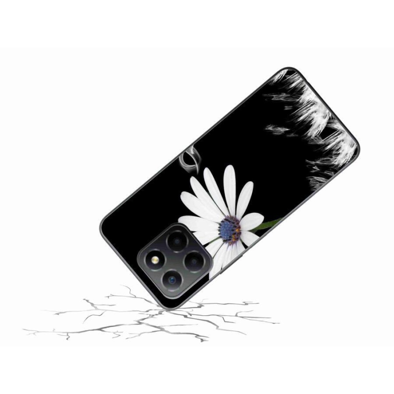 Zselés borítás mmCase a Honor X8 5G/Honor 70 Lite 5G készülékhez - fehér virág
