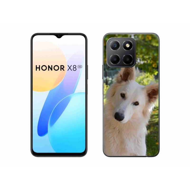 Zselés borítás mmCase a Honor X8 5G/Honor 70 Lite 5G készülékhez - fehér Swiss Shepherd 1