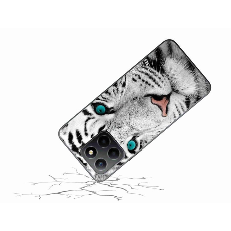 Zselés borítás mmCase a Honor X8 5G/Honor 70 Lite 5G készülékhez - fehér tigris