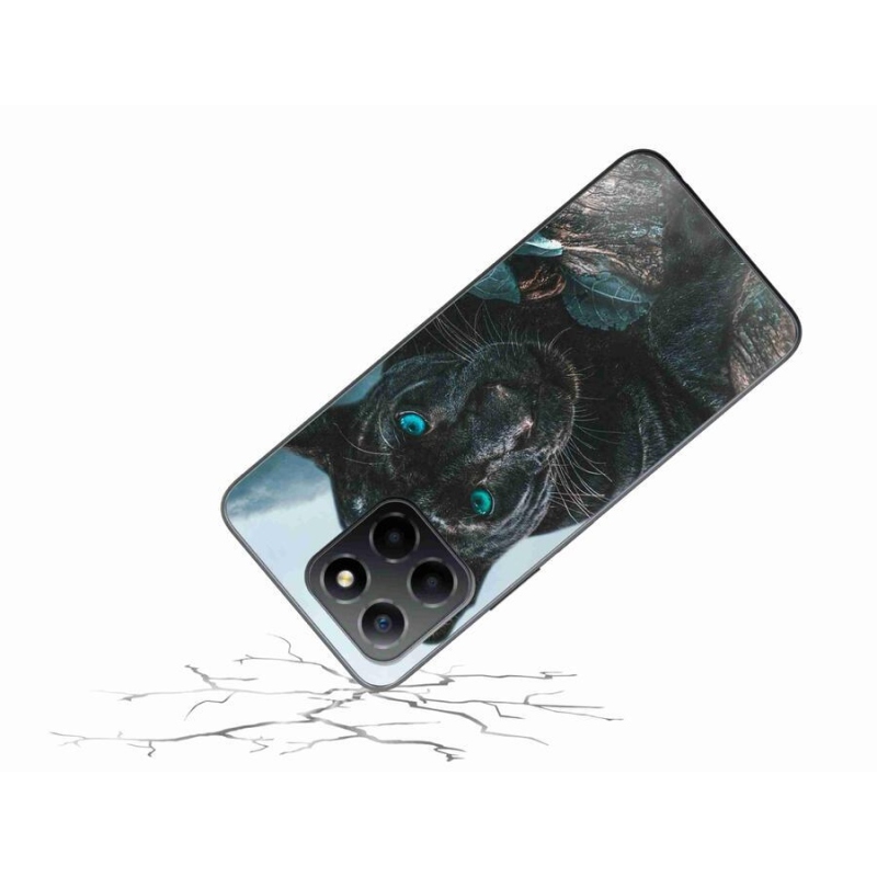 Zselés borítás mmCase a Honor X8 5G/Honor 70 Lite 5G készülékhez - fekete párduc