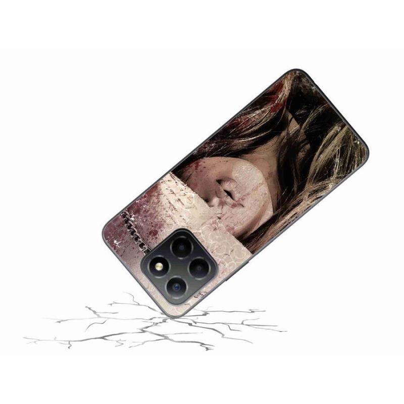 Zselés borítás mmCase a Honor X8 5G/Honor 70 Lite 5G számára - lány