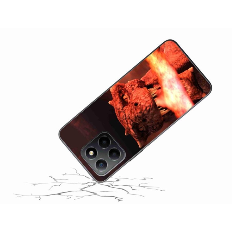 Zselés borítás mmCase a Honor X8 5G/Honor 70 Lite 5G készülékhez - sárkány