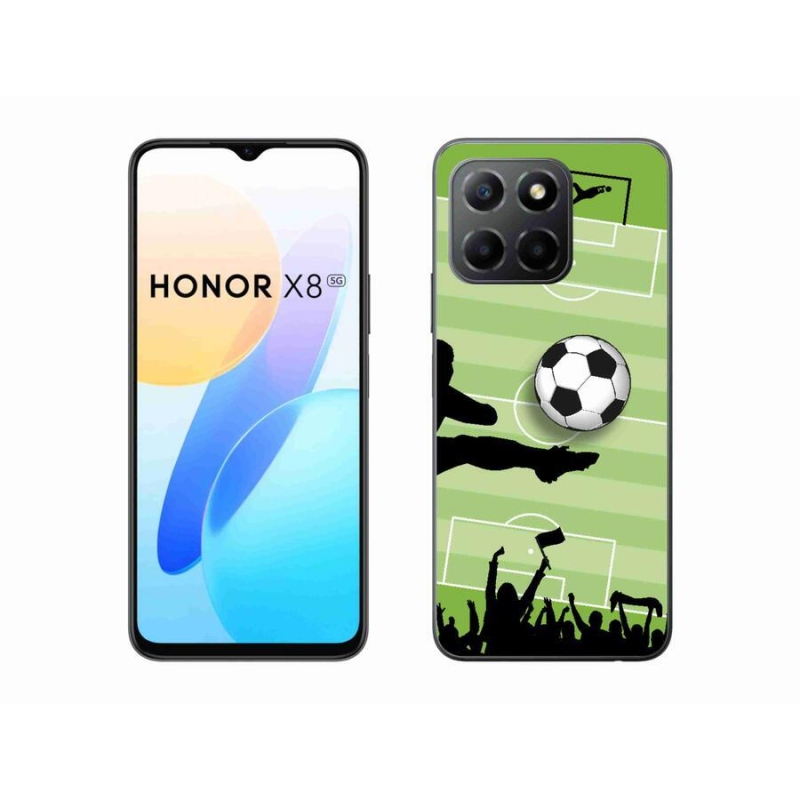 Zselés borítás mmCase a Honor X8 5G/Honor 70 Lite 5G - futballpálya 3