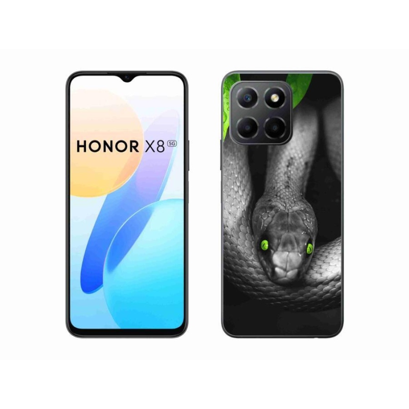 Zselés borítás mmCase a Honor X8 5G/Honor 70 Lite 5G készülékhez - kígyó