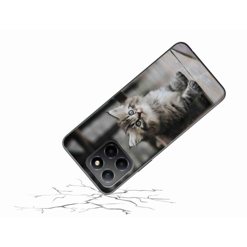 Gél borítás mmCase a Honor X8 5G/Honor 70 Lite 5G készülékhez - cica