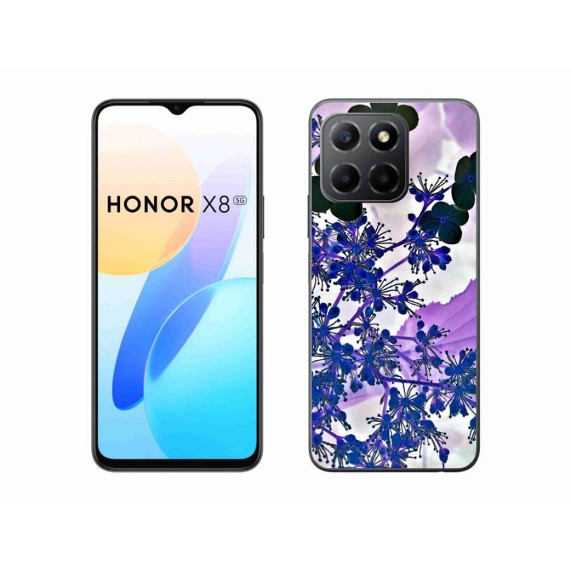 Zselés borítás mmCase a Honor X8 5G/Honor 70 Lite 5G készülékhez - hortenzia virág