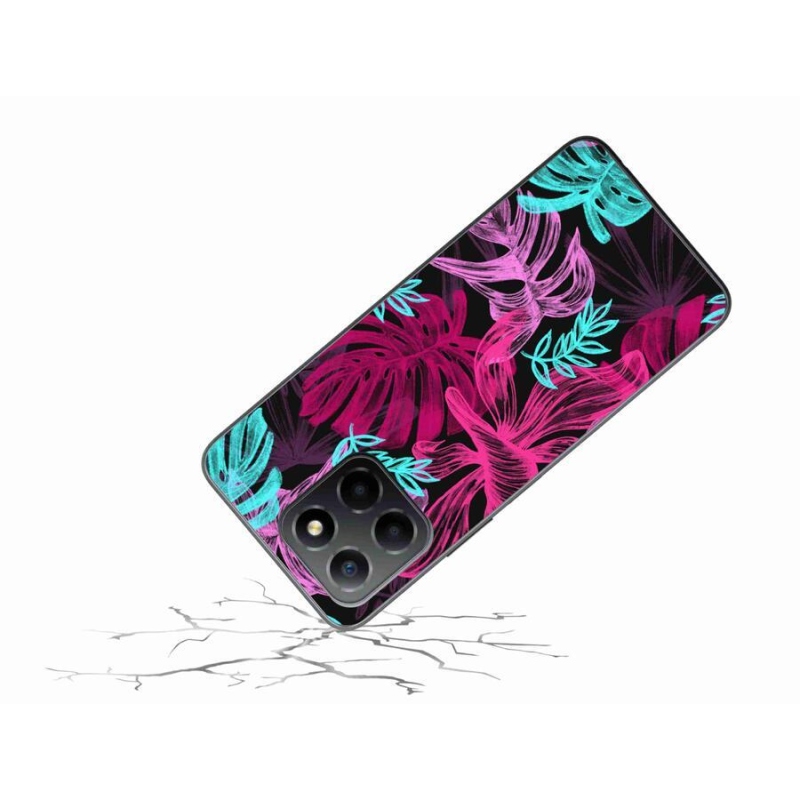 Zselés borítás mmCase a Honor X8 5G/Honor 70 Lite 5G számára - virágok 1