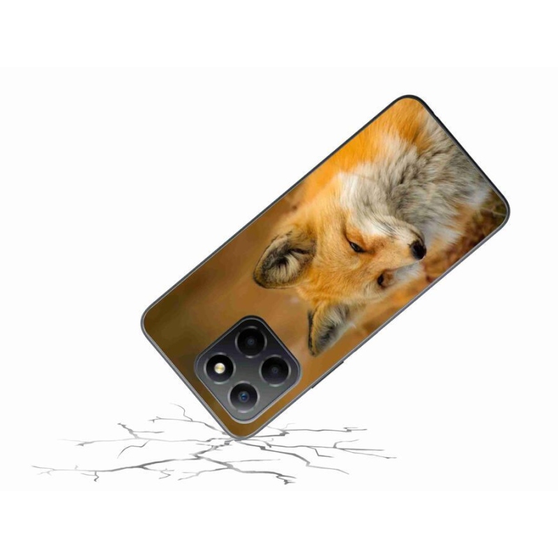 Zselés borítás mmCase a Honor X8 5G/Honor 70 Lite 5G számára - rókaszínű