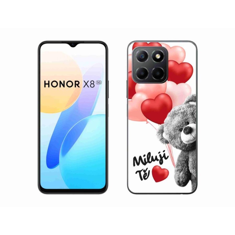 Gél borítás mmCase a Honor X8 5G/Honor 70 Lite 5G - I love you számára