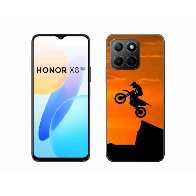 Zselés borítás mmCase a Honor X8 5G/Honor 70 Lite 5G számára - motocross