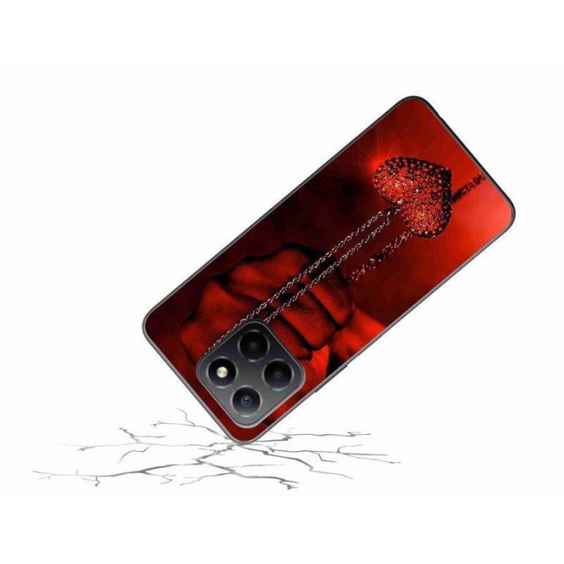 Gél borítás mmCase a Honor X8 5G/Honor 70 Lite 5G számára - nyaklánc