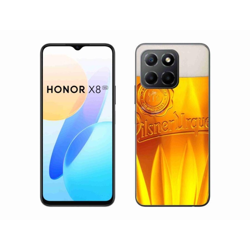Zselés borítás mmCase a Honor X8 5G/Honor 70 Lite 5G készülékhez - sör