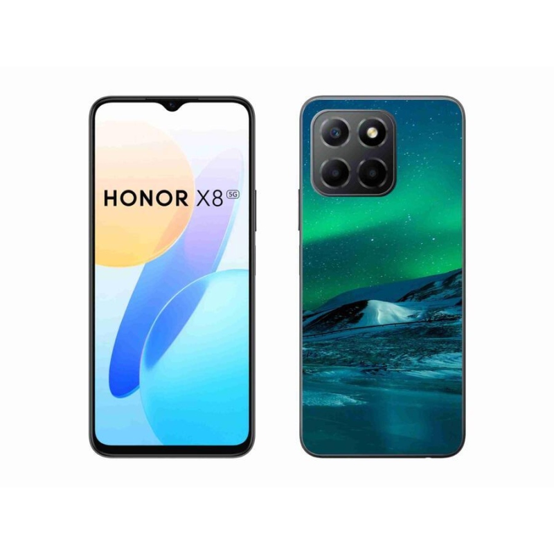 Zselés borítás mmCase a Honor X8 5G/Honor 70 Lite 5G készülékhez - sarki fény