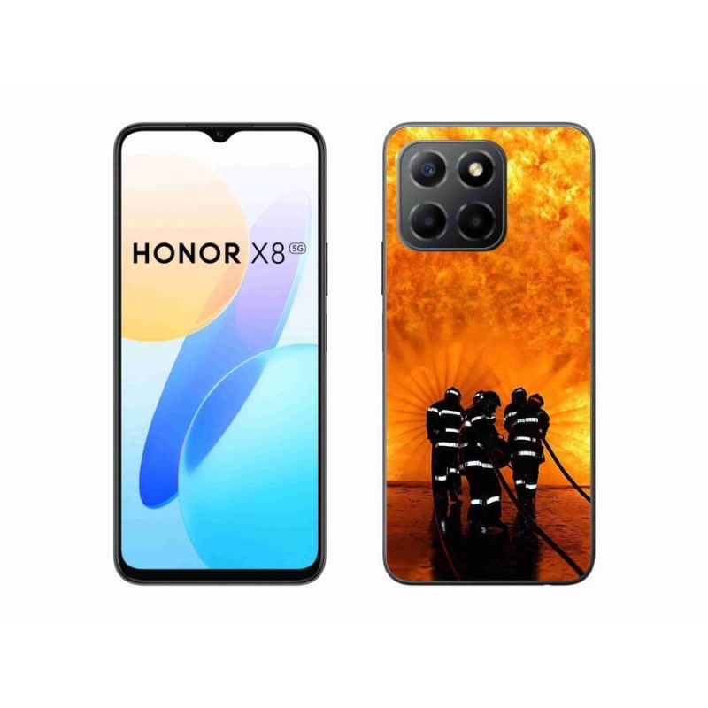 Zselés borítás mmCase a Honor X8 5G/Honor 70 Lite 5G készülékhez - Fire