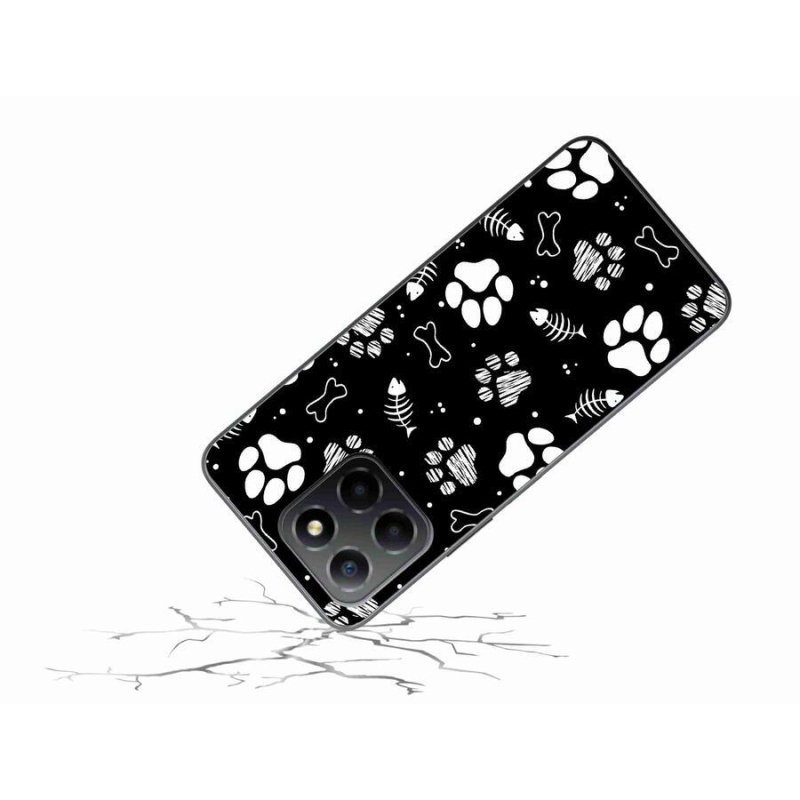 Gél borítás mmCase a Honor X8 5G/Honor 70 Lite 5G készülékhez - kutyamancsok