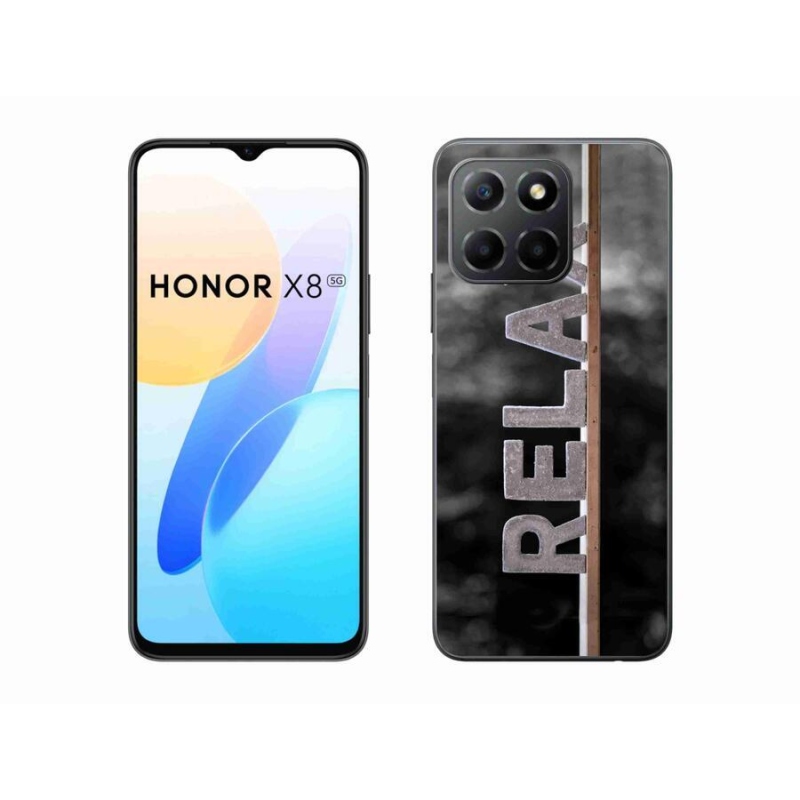 Zselés borítás mmCase a Honor X8 5G/Honor 70 Lite 5G számára - relax 1