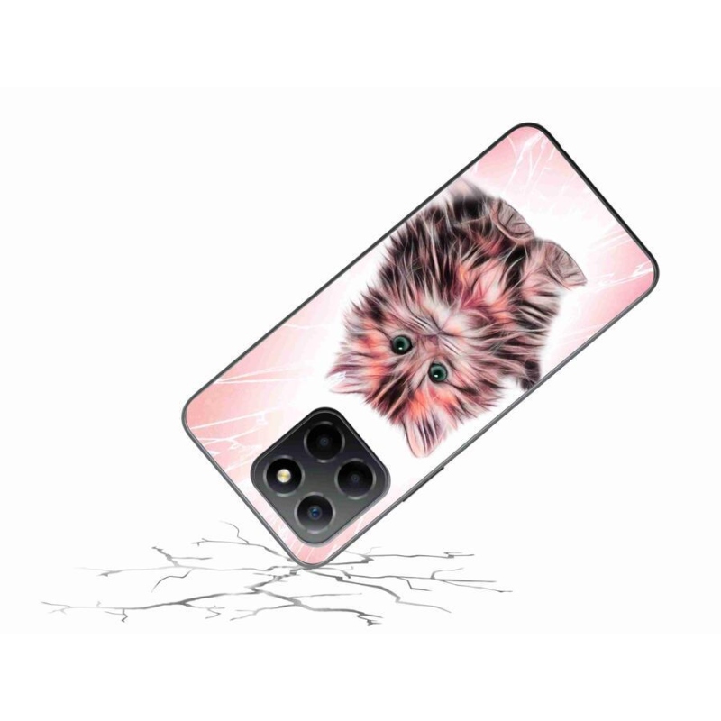 Gél borítás mmCase a Honor X8 5G/Honor 70 Lite 5G számára - aranyos cica