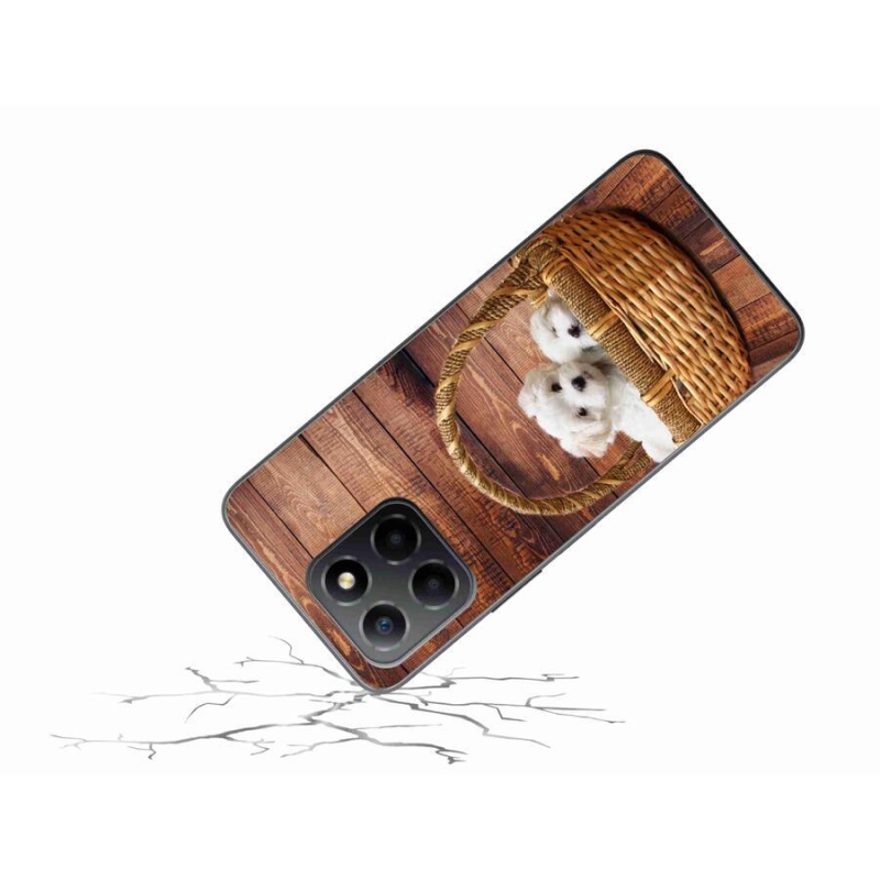 Gél borítás mmCase a Honor X8 5G/Honor 70 Lite 5G számára - kölyökkutyák