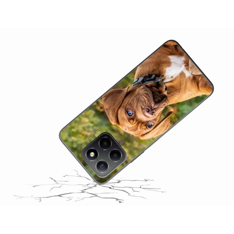 Zselés borítás mmCase a Honor X8 5G/Honor 70 Lite 5G számára - kölyökkutyakék