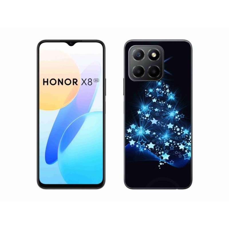 Gél borítás mmCase a Honor X8 5G/Honor 70 Lite 5G számára - karácsonyfa