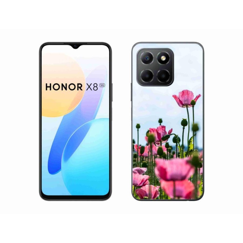 Gél borítás mmCase a Honor X8 5G/Honor 70 Lite 5G készülékhez - mákos színű