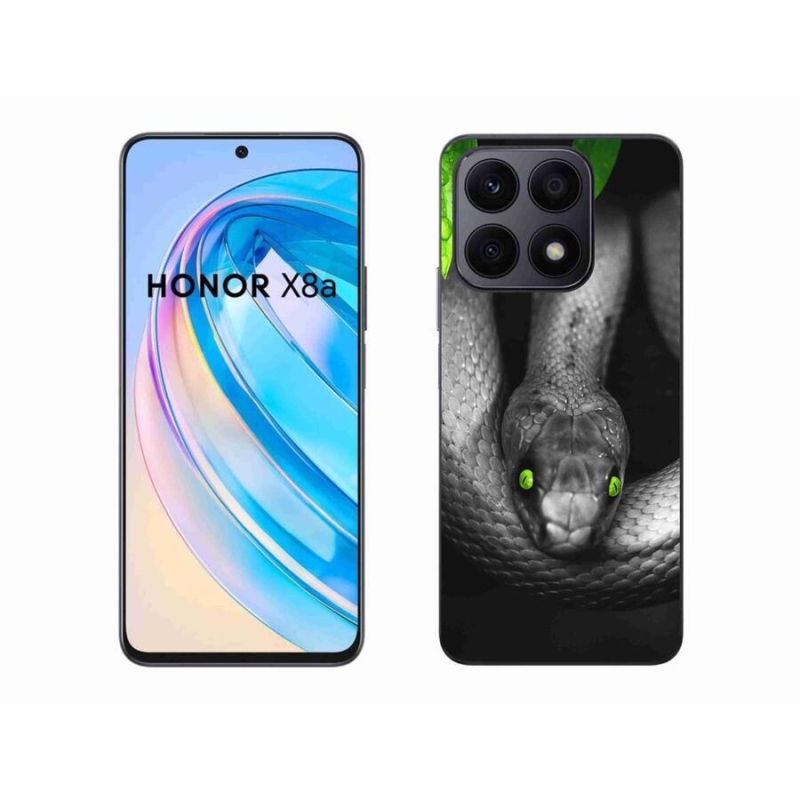 Zselés borítás mmCase a Honor X8a készülékhez - kígyó