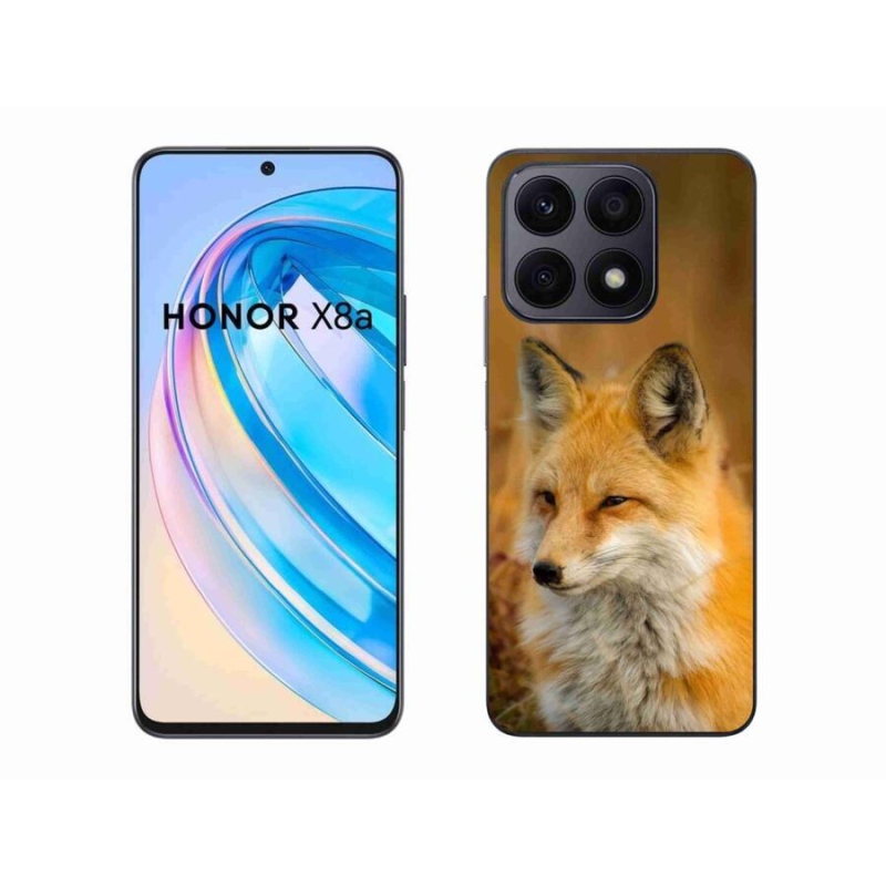 Zselés borítás mmCase a Honor X8a készülékhez - róka