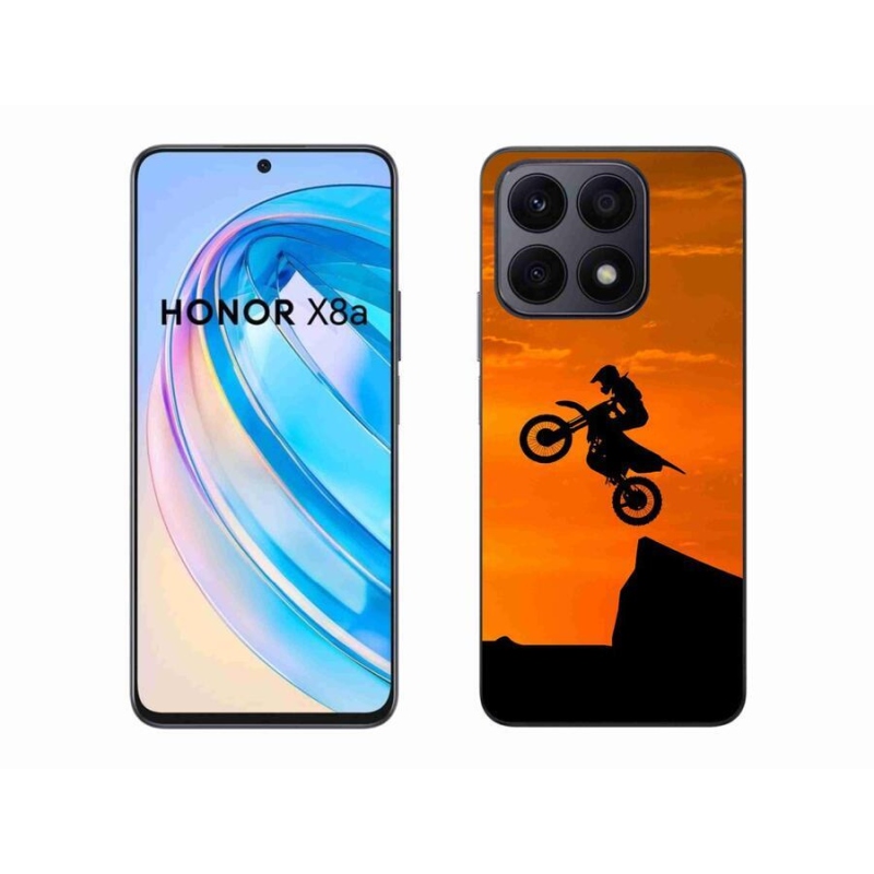 Zselés borítás mmCase a Honor X8a számára - motocross