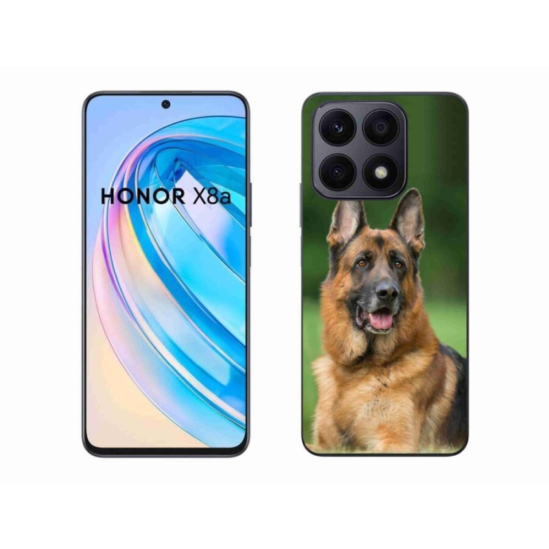 Zselés borítás mmCase a Honor X8a készülékhez - Német juhászkutya