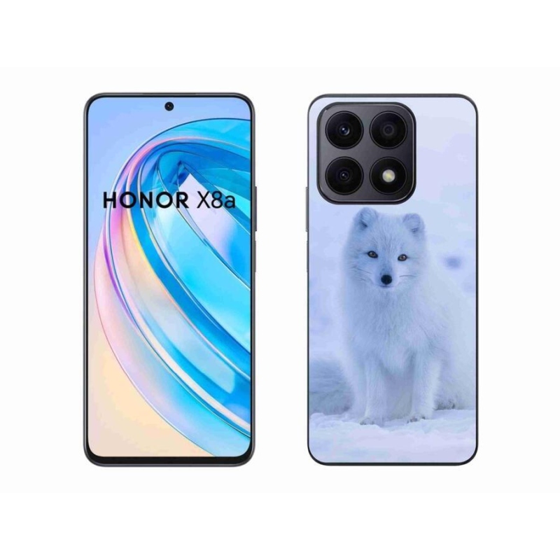Zselés borítás mmCase a Honor X8a készülékhez - polár róka