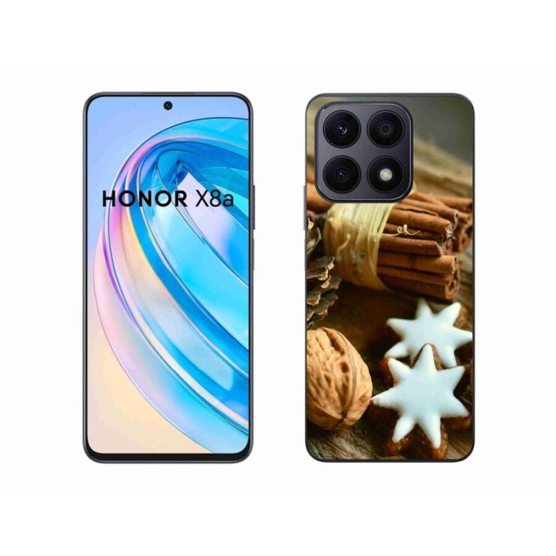 Gél borítás mmCase a Honor X8a készülékhez - fahéj és mézeskalács