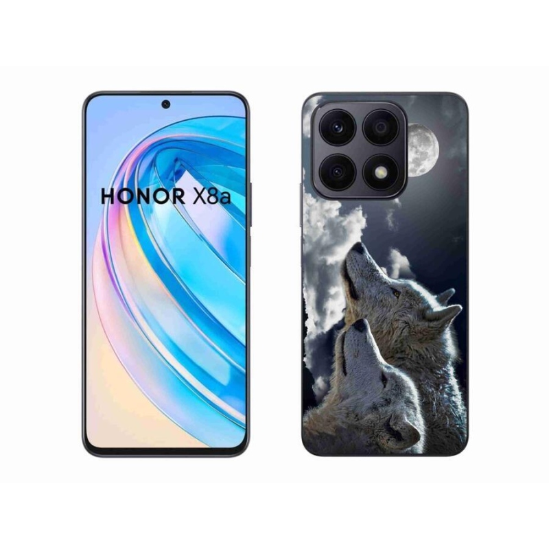 Zselés borítás mmCase a Honor X8a készülékhez - farkasok