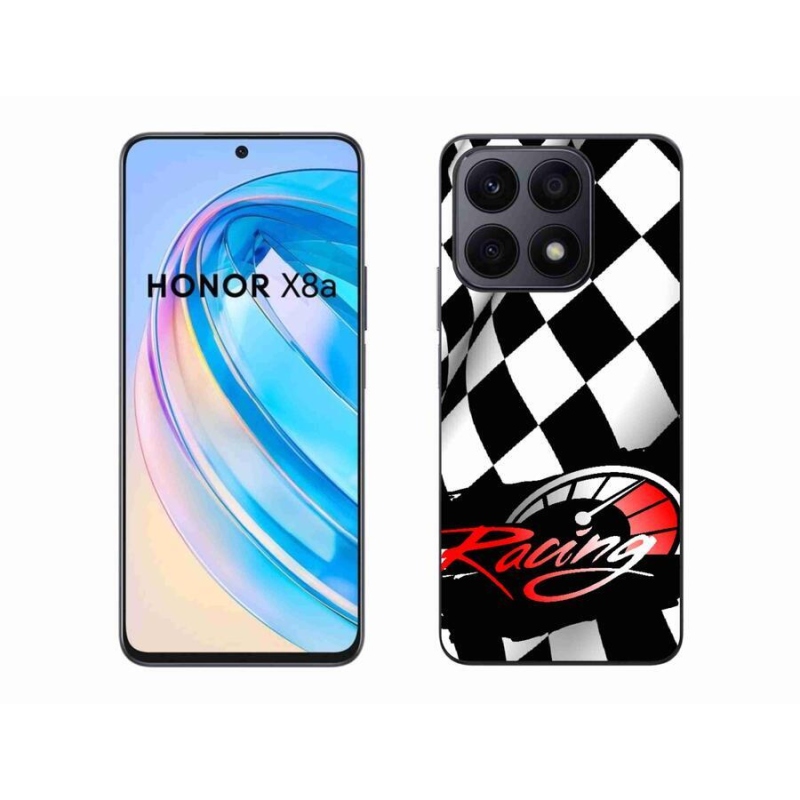 Zselés borítás mmCase a Honor X8a számára - versenyzés