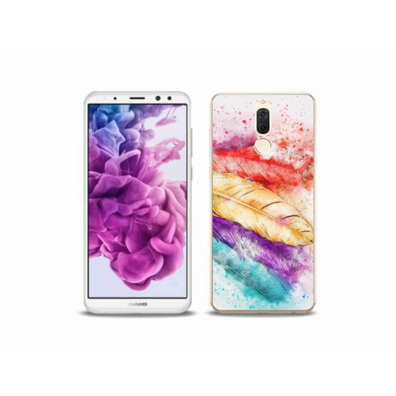 Zselés borítás mmCase mobil Huawei Mate 10 Lite - színes toll