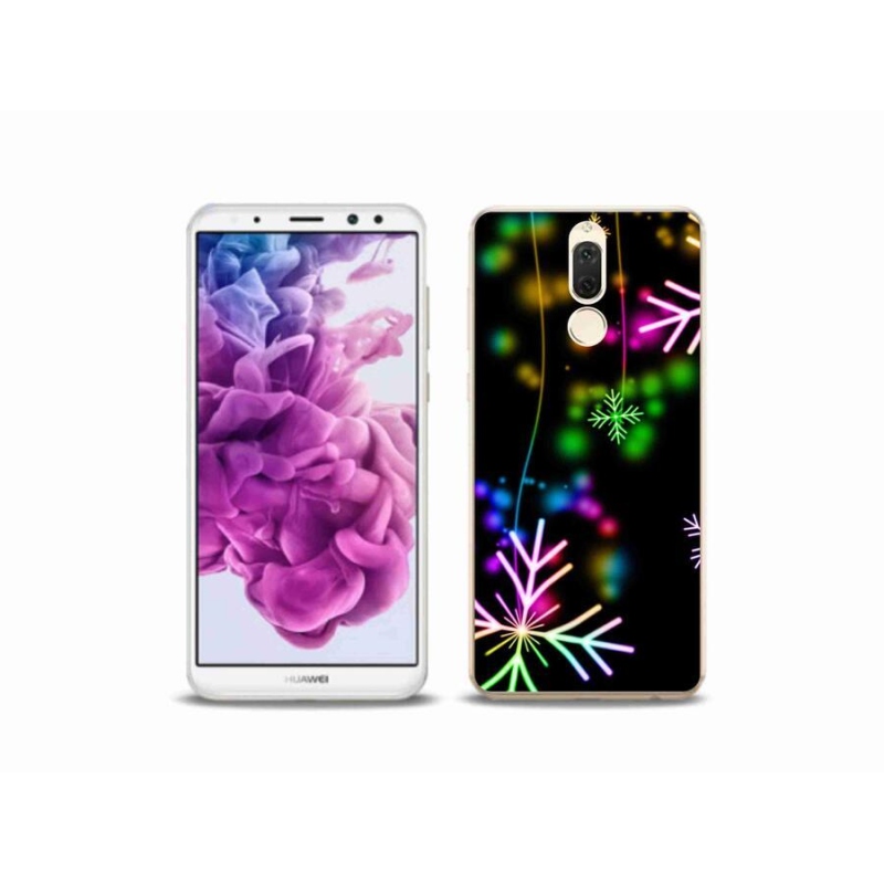 Zselés borítás mmCase mobil Huawei Mate 10 Lite - színes pelyhekhez