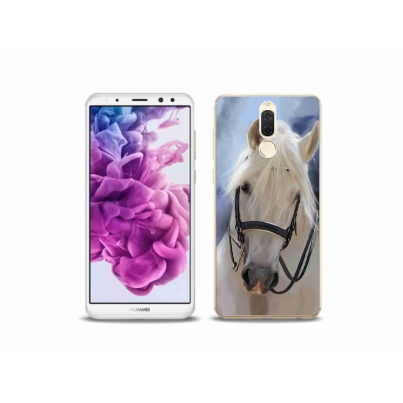 Gél borítás mmCase a Huawei Mate 10 Lite készülékhez - fehér ló