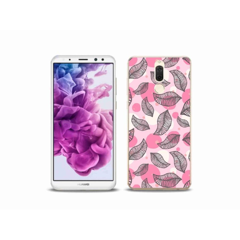 Gél borítás mmCase a Huawei Mate 10 Lite készülékhez - rajzfilmes hulló levelek