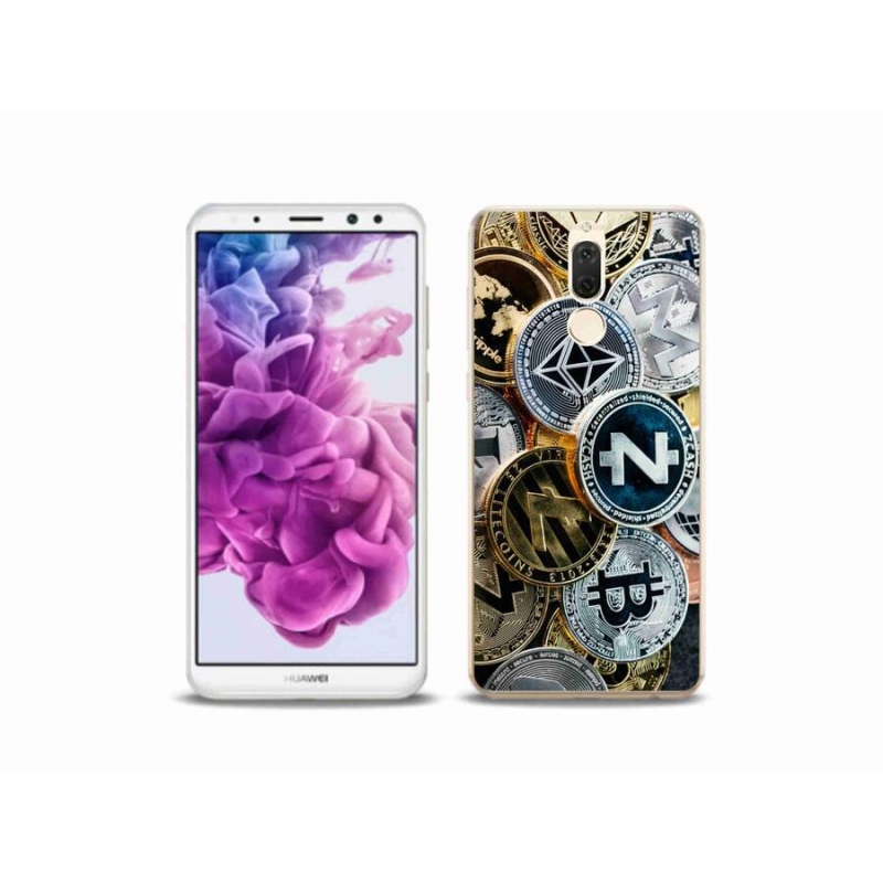Gél borítás mmCase a Huawei Mate 10 Lite számára - kriptovaluták